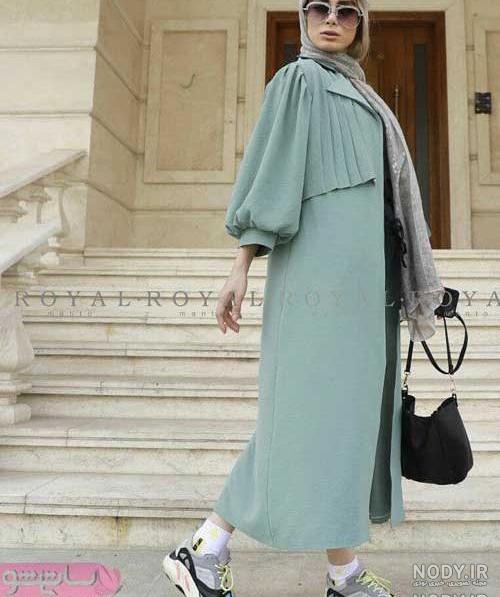 مدل مانتو ابروبادی اشکی مجلسی