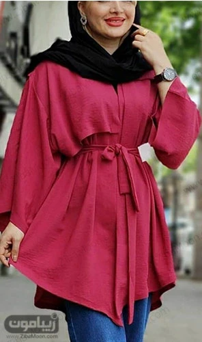 مدل مانتو ابروبادی جلوباز
