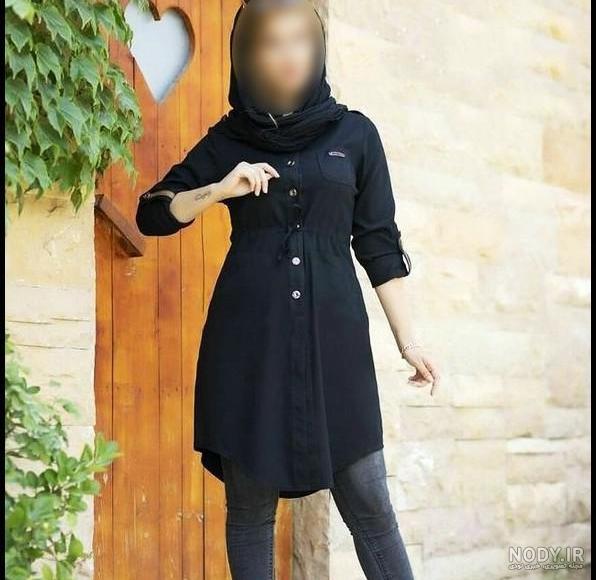 مدل مانتو ابروبادی مشکی کوتاه مدل مانتو ابروبادی مشکی کوتاه
