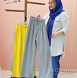 مدل مانتو با پارچه ابروبادی اشکی