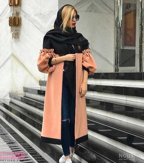 مدل مانتو ترکیبی جدید