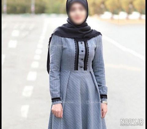 مدل مانتو جلو بسته کوتاه