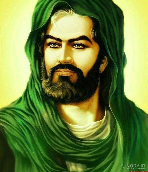 عکس امام حسین صورت