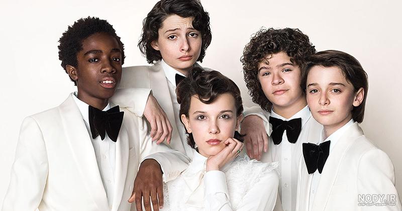 عکس بازیگران سریال stranger things عکس بازیگران سریال stranger things