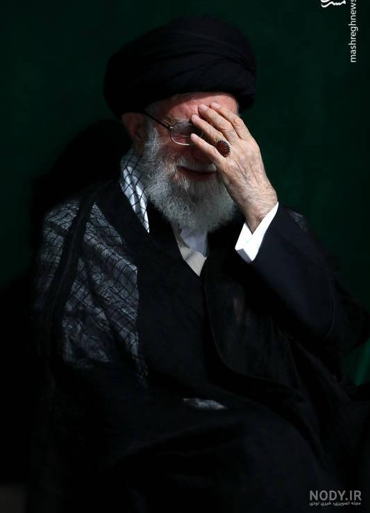 عکس عزاداری رهبری