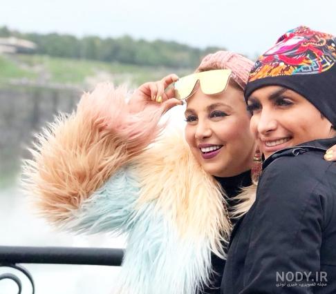 عکس بهنوش بختیاری و همسرش