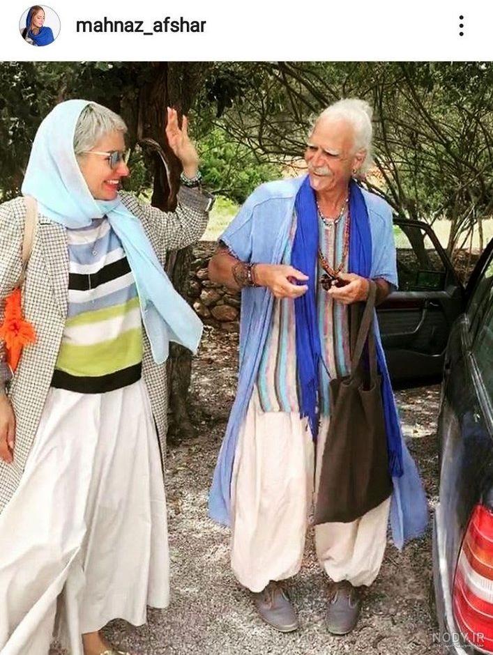 عکس جدید مهناز افشار در آلمان