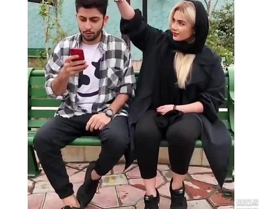 عکس نیکا فلاحی با چادر