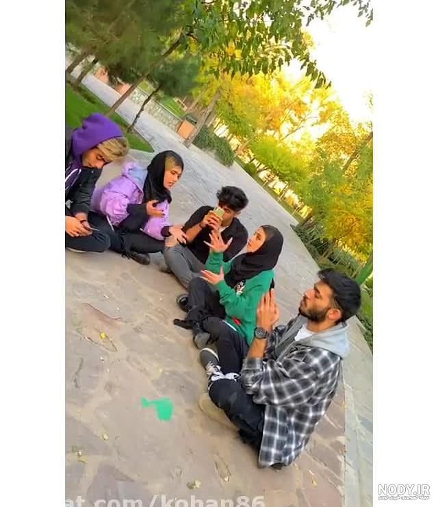 عکس نیکا و متین و ارسلان و ممد