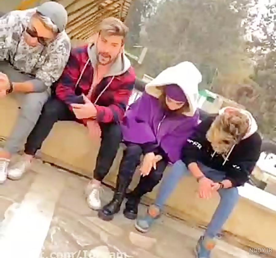 عکس نیکا و متین و ممد و ارسلان