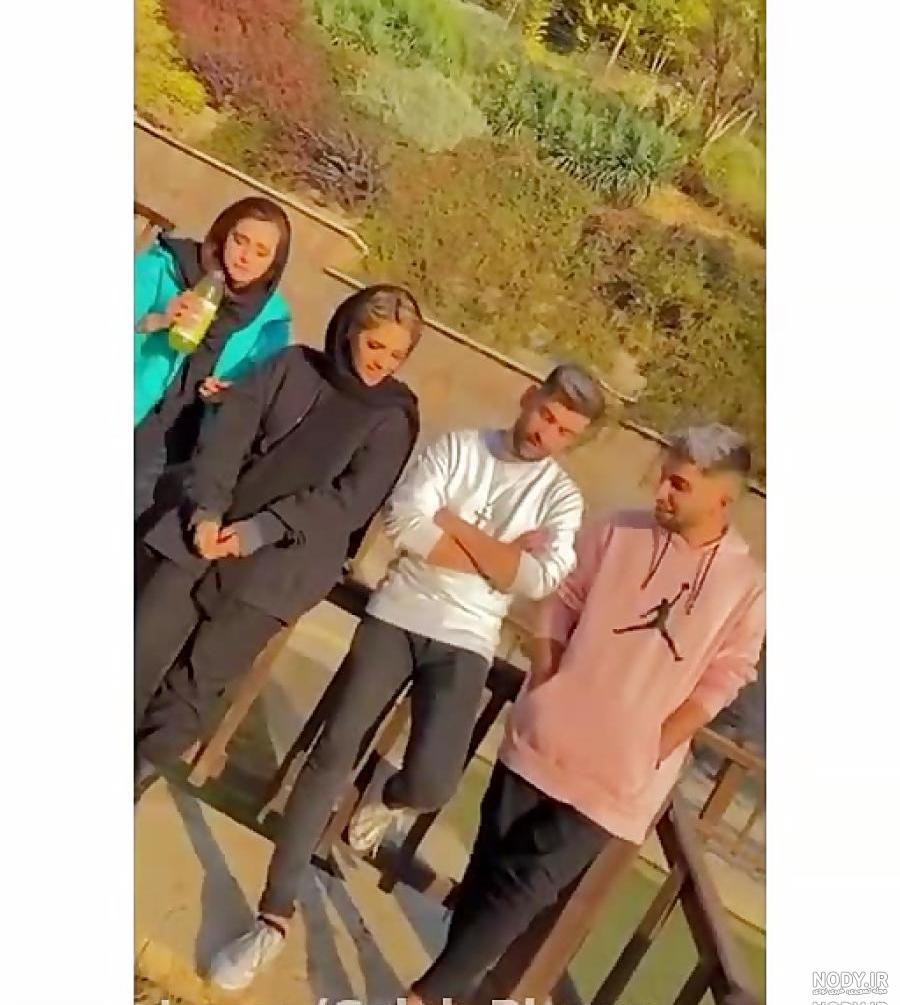 نیکا و ارسلان و متین و محمد و دیانا
