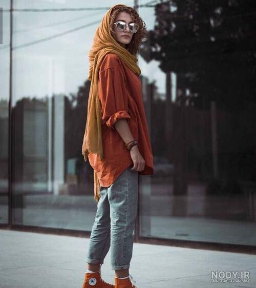 ست مانتو لیمویی با روسری ست مانتو لیمویی با روسری