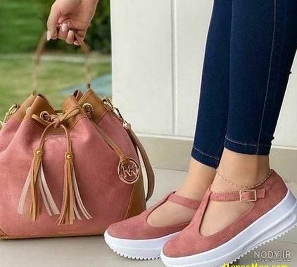 ست کیف و کفش دخترانه اسپرت