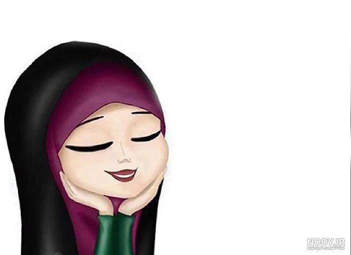 عکس دختر چادری از پشت سر عکس دختر چادری از پشت سر