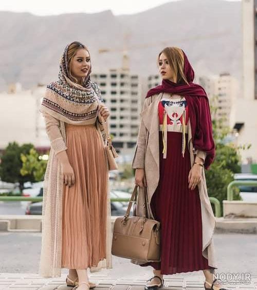 عکس مانتو با ساحلی عکس مانتو با ساحلی