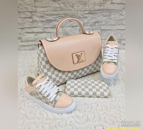 عکس کیف و کفش ست اسپرت دخترانه