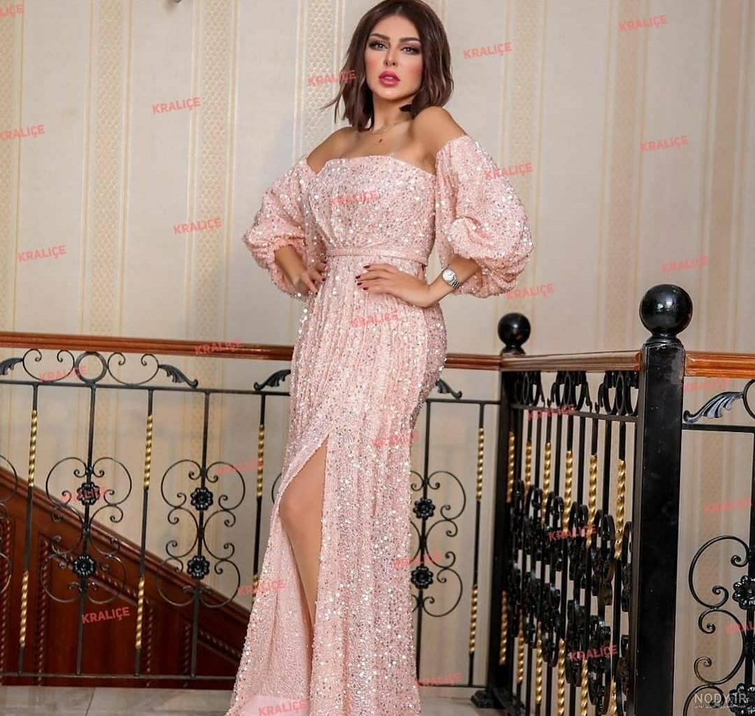 لباس هفت رنگ دخترانه