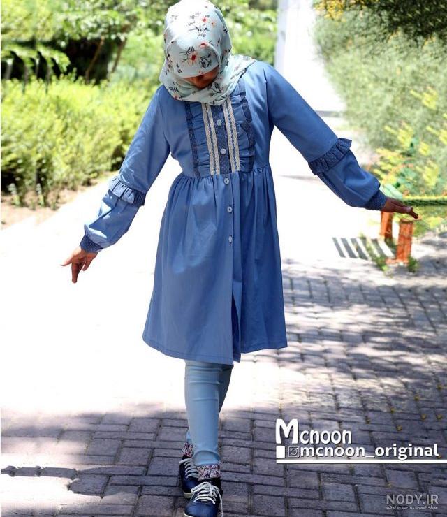 مانتو دخترانه ایرانی