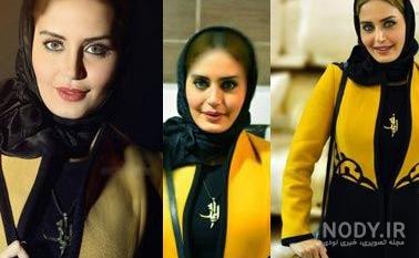 مانتو رنگ خردلی تیره مانتو رنگ خردلی تیره