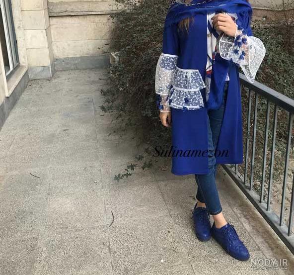 مدل مانتو ترکیبی ابروبادی