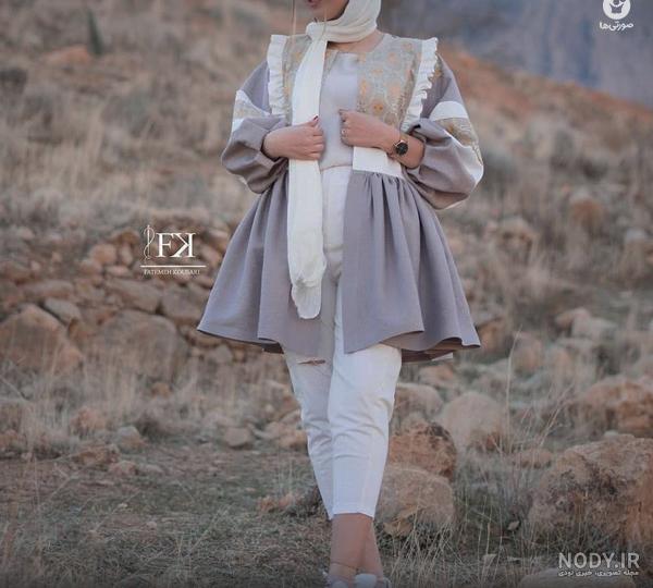 مدل مانتو جدید دخترانه سال ۱۴۰۰ کوتاه