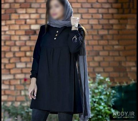 مدل مانتو دخترانه کوتاه جلو بسته مدل مانتو دخترانه کوتاه جلو بسته