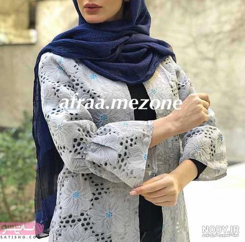 مدل مانتو مجلسی با پارچه گیپور 2018 مدل مانتو مجلسی با پارچه گیپور 2018