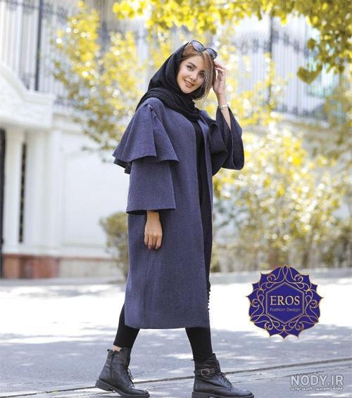 مدل مانتو پاییزه جلو بسته چهارخونه مدل مانتو پاییزه جلو بسته چهارخونه
