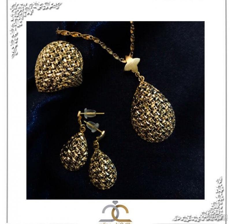 نیم ست طلا سیاه قلم دیجی کالا نیم ست طلا سیاه قلم دیجی کالا