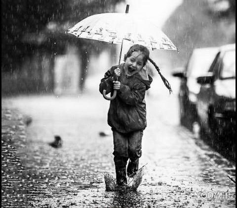 عکس خفن عکس پروفایل بارانی شاد