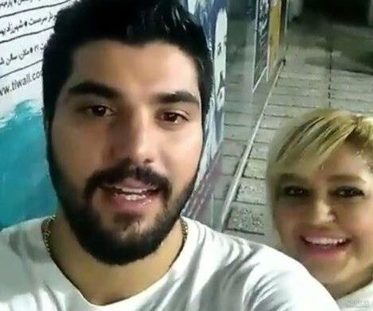 عکس سینا و همسرش