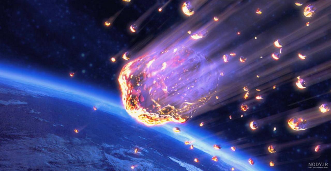 عکس شهاب اسمان