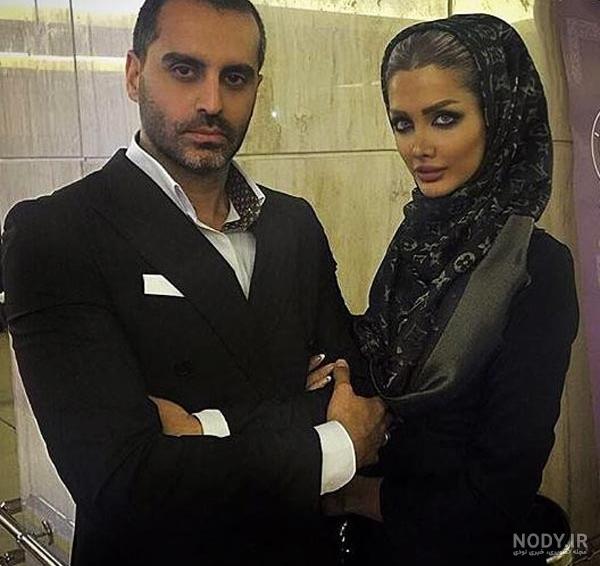 عکس صبا تاجیک و همسرش