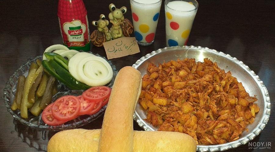 عکس غذا های حاضری عکس غذا های حاضری