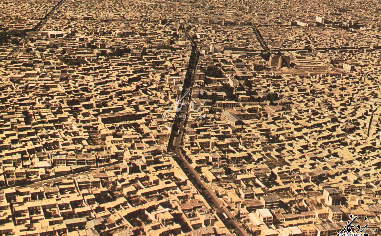 عکس هوایی تبریز 1335