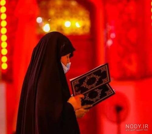 عکس دختر معمولی با حجاب
