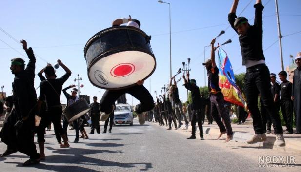 طبل زنی روز عاشورا مشهد
