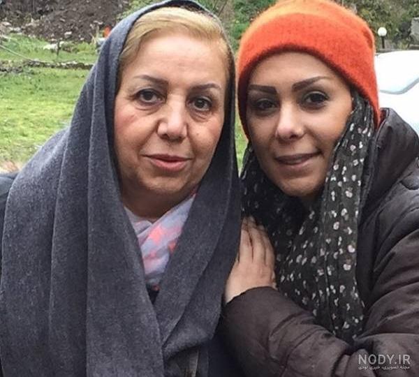 عکس بهار ارجمند و مادرش عکس بهار ارجمند و مادرش