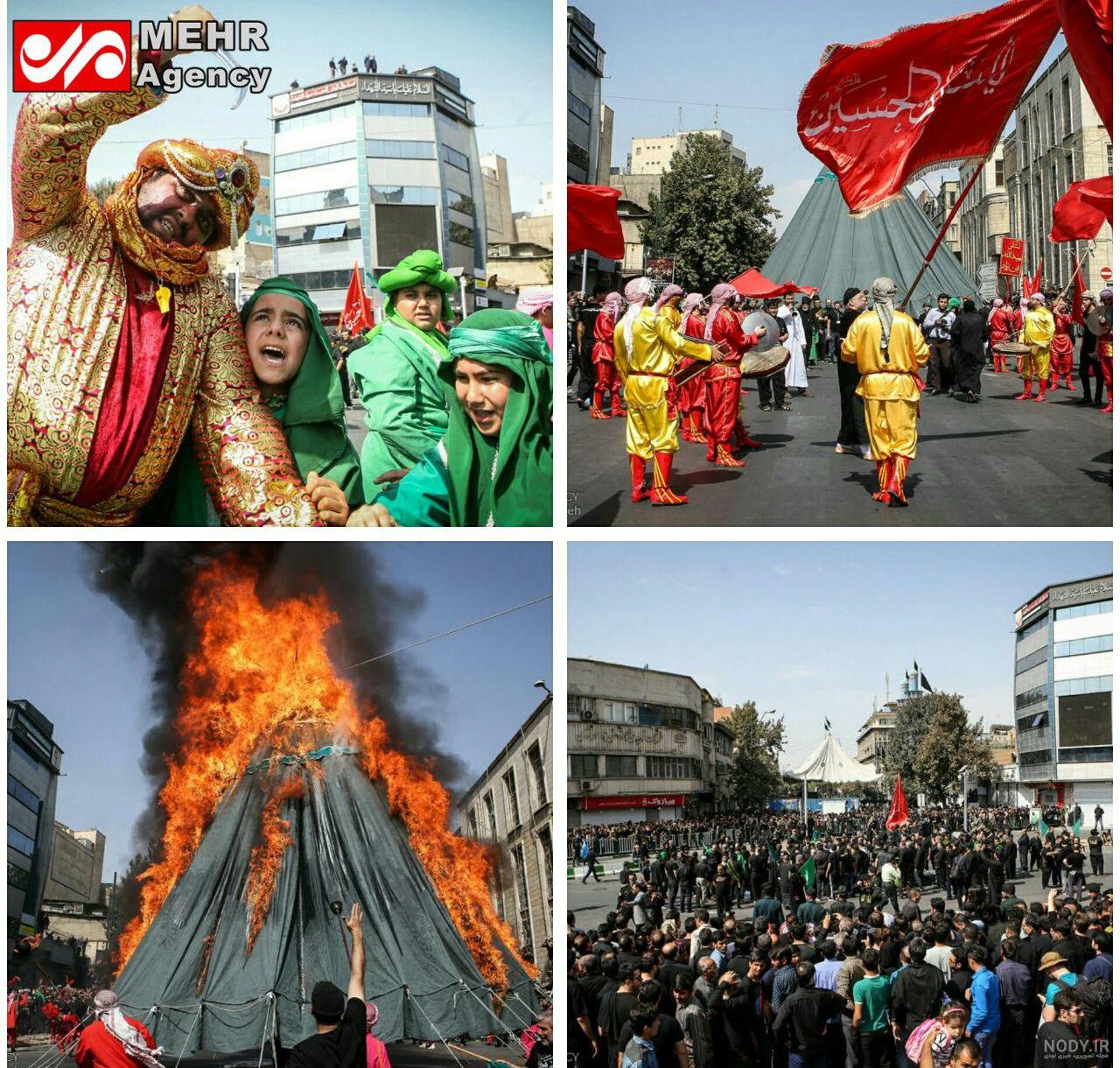 غارت خیمه های امام حسین