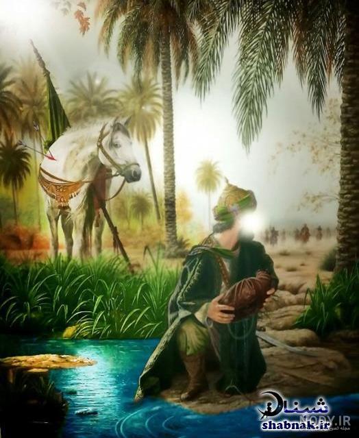 صحنه جنگ حضرت عباس در فیلم رستاخیز