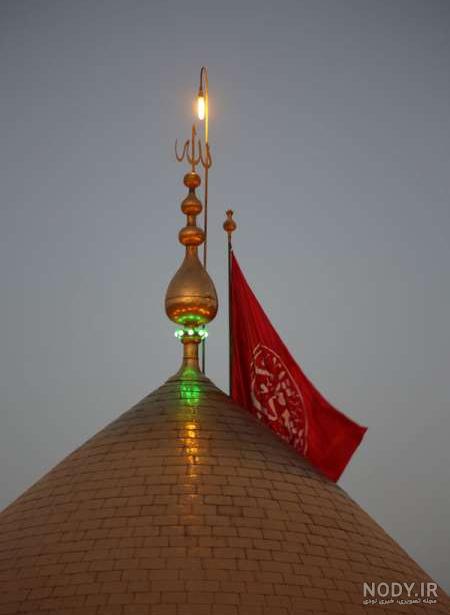 عکس حرم امام حسین و حضرت عباس در کنار هم