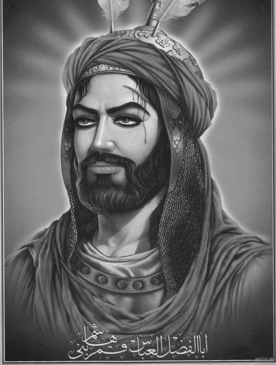 عکس حضرت ابوالفضل و امام حسین