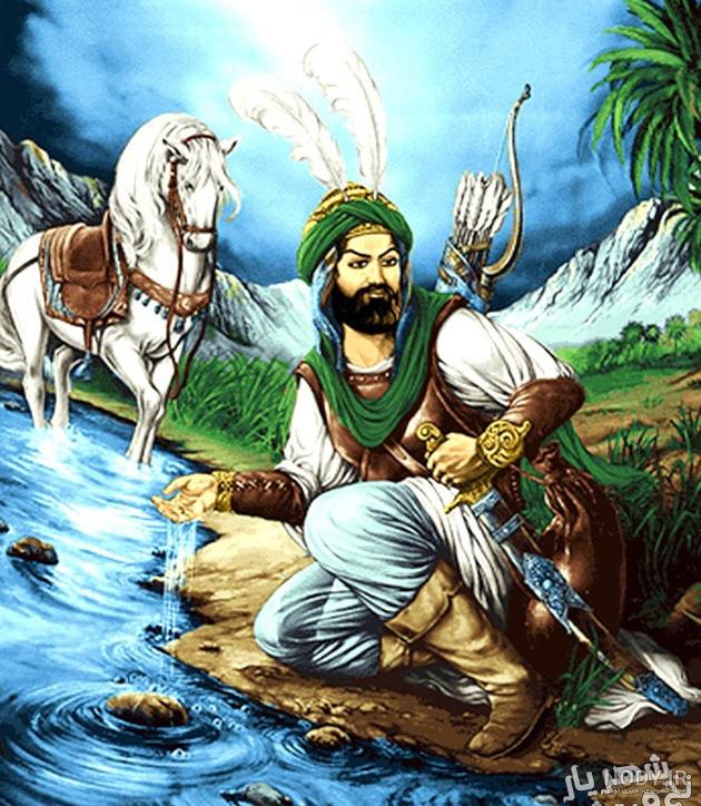عکس حضرت عباس در کربلا