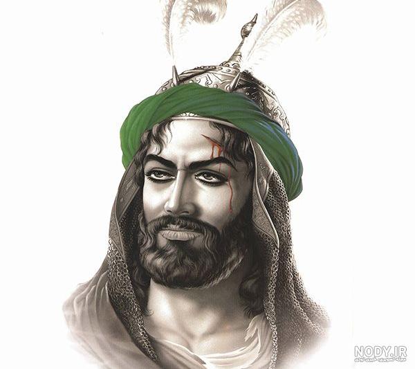 عکس حضرت عباس مشکی
