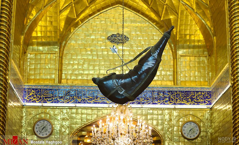 عکس سنگ قبر حضرت عباس