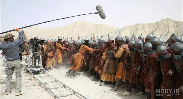 عکس پشت صحنه مختار