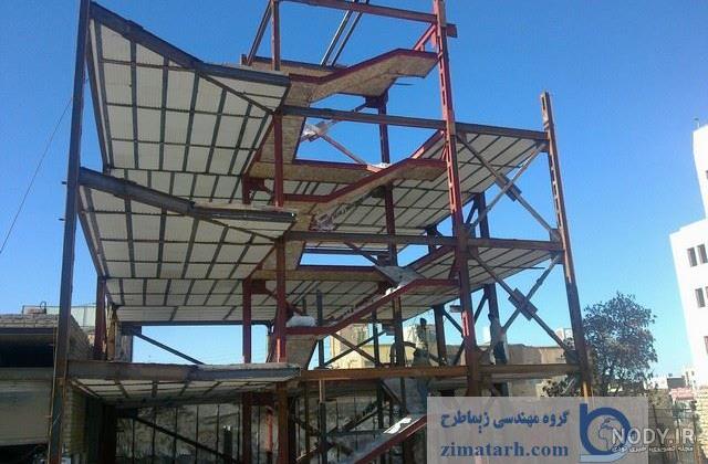 قیمت اسکلت فلزی ساختمان