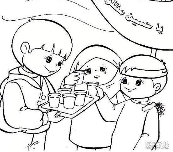 نقاشی بدون رنگ ساده