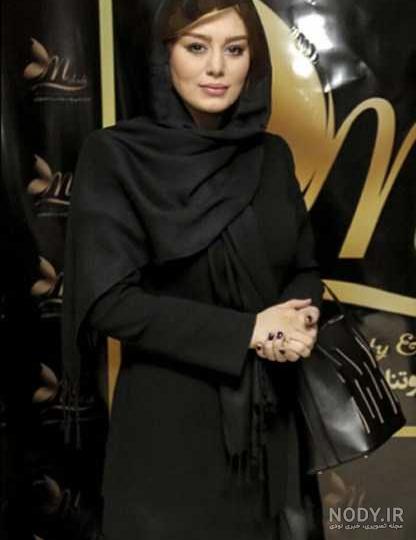 عکس مانتو دخترانه مشکی ساده