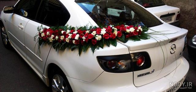 عکس ماشین عروس مزدا 3